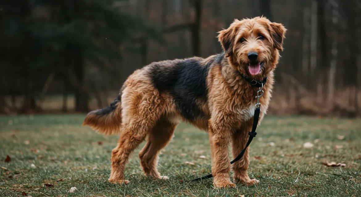 German Shepherd and Poodle Mix