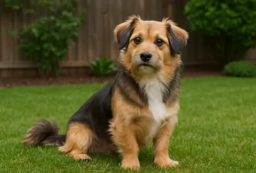 German Shepherd and Shih Tzu Mix