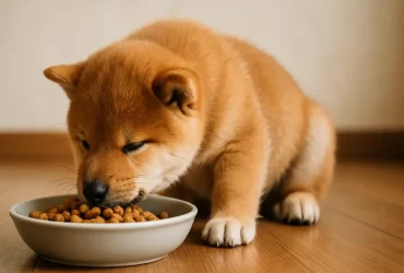 shiba inu puppy food