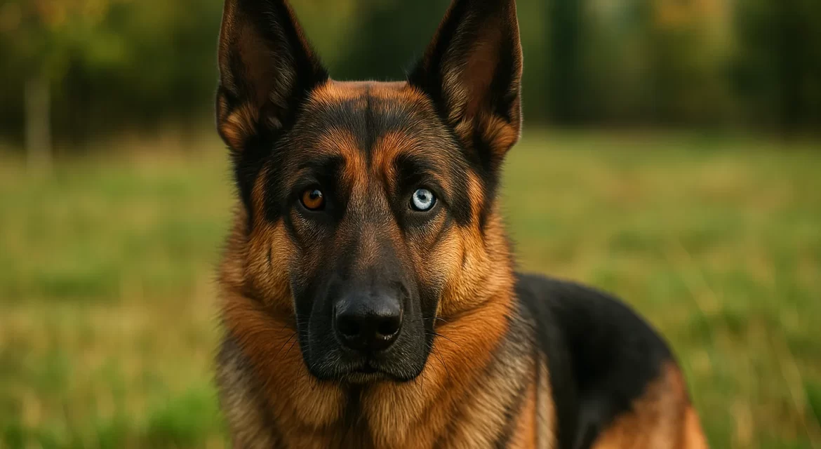 German Shepherd Eye Color Variations
