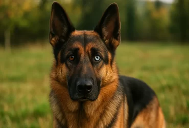 German Shepherd Eye Color Variations